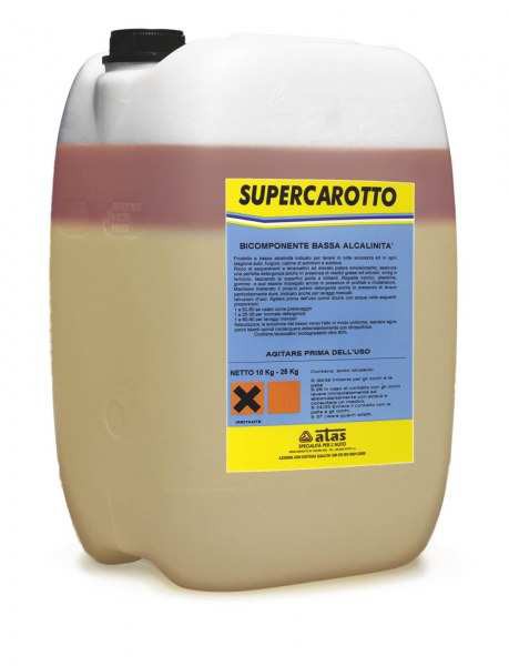 Supercarotto Бесконтактный автошампунь Atas Двухкомпонентное низкощелочное средство предназначено для безопасного мытья автомобилей в любое время года. 