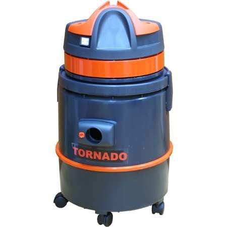 TORNADO 115 Plast Тип уборки-сухая и сбор жидкостей.Мощность-1,3 кВт, Производительность-55 л/с,Разряжение-200 мБар, Объем бака-27 л.