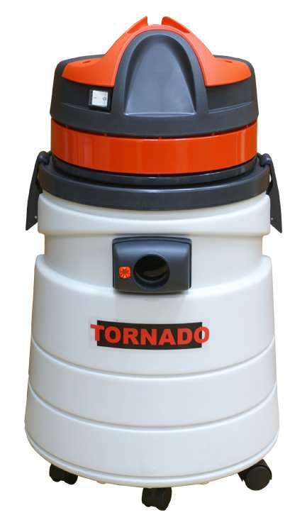 TORNADO 115 Spot Тип уборки-сухая и сбор жидкостей.Мощность-1,43 кВт, Производительность-55 л/с, Разряжение 200 мБар,Объем бака-35 л.
