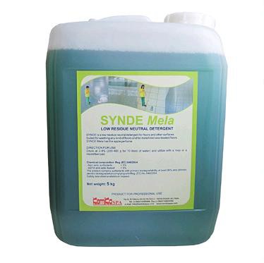 Synde Mela Высококонцентрированное моющее средство для мытья пола  Нейтральное моющее средство для полов и других поверхностей. Не оставляет следов и разводов. Не требует смывания водой. 