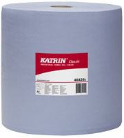 Бумага Katrin Classic XXL 3 Blue Трехслойная бумага для быстрого удаления большого количества жидкостей. 1000 отрывов.