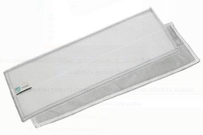 TTS МОП CLEAN-GLASS (5 ШТ.), 30СМ Моп из микрофибры CLEAN-GLASS идеально подходит для очистки любых вертикальных и горизонтальных поверхностей