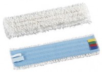 TTS Моп для влажной уборки  на липучках, микрофибра, 40Х10,5 с синей этикеткой