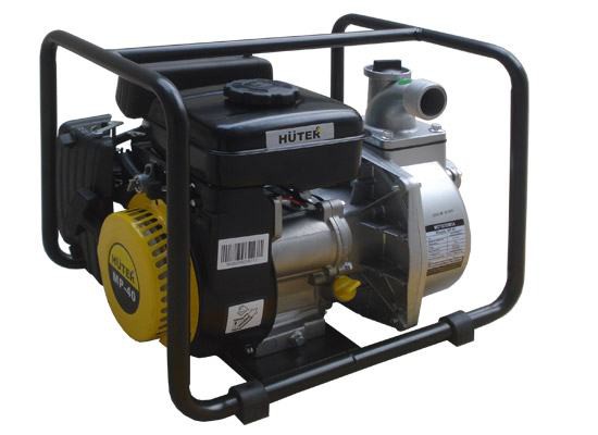 Huter MP-40 Тип двигателя-бензиновый бензиновый четырехтактный;Тип воды-чистая; Глубина всасывания-8 м, Напор-30 м.